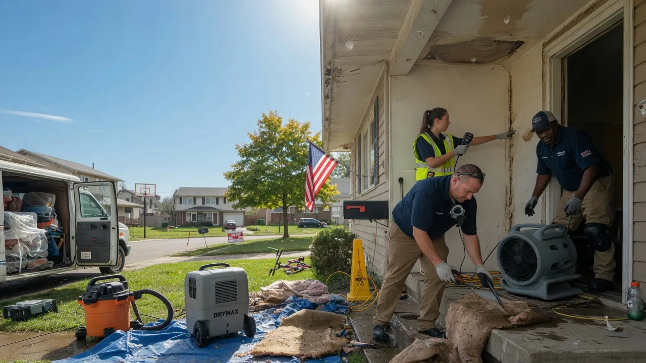 Water Damage Restoration in Fayetteville, AR near me